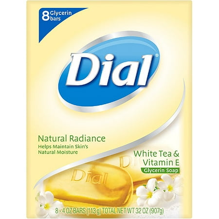 Dial White Tea & Vitamin E 8 Bar