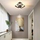 thumbnail image 3 of LED ceiling light with motion detector inside, 22W warm white ceiling lamp, 24 * 20 * 9CM sensor lamp, suitable for hallways, garages, bathrooms, 3 of 5