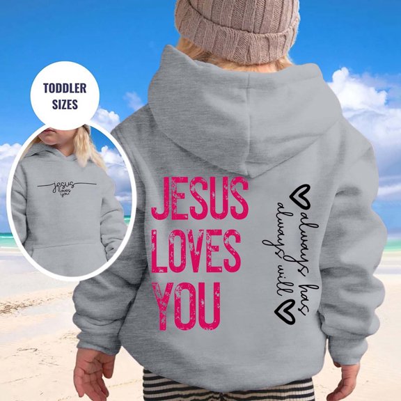 Toddler Girl Hoodie 3T Boy's Letter Print Long Sleeve Casual Soft Sweatshirt Oversized Hoody Kids Cute Pullovers Top Fall Winter Clothes For Girls,3-4 Years
