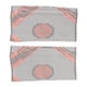 thumbnail image 5 of 1 par de rodilleras de nailon tejidas con resorte de silicona, rodillera de compresión para deportes, correr, rosa, gris, XL, 5 of 12
