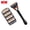 1 and 4 comb, variant on 4/12/24 Pcs 5-layer Men's Razor Fusion Pro Power Shaving Shaver Male Face Beard Hair Trimmer 5 Layer Blades Replacement Refills