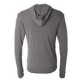 thumbnail image 3 of Bella + Canvas 3939 Unisex Triblend Full-Zip Lightweight Hoodie, 3 of 5