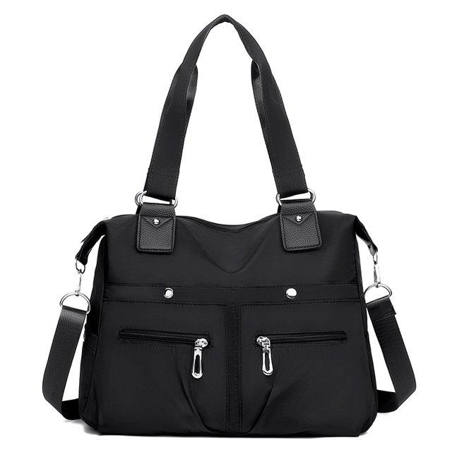 Women Handbag Multi Pockets Shoulder Bag Waterproof Large Capacity Travel Bag