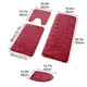 thumbnail image 4 of Xihbxyly Alfombrilla de Baño de Espuma Viscoelástica, Suave y Absorbente, Antideslizante, Lavable a Máquina, Ideal para El Baño y La Ducha, Colección de 4 Piezas., 4 of 7