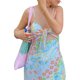 thumbnail image 3 of TRKIYQC Chic mujeres Boho Floral Maxi vestido Sexy cuello en V vendaje Spaghetti Strap Split vestido largo verano playa fiesta vacaciones ropa de calle TRKIYQC moderno, 3 of 9