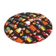 thumbnail image 2 of Bingfone Christmas Tree Skirt Mat Christmas Decoration Interior 48"-Construction Truck, 2 of 8