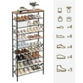 thumbnail image 3 of YATINEY Zapatero de 10 Niveles, Organizador de Almacenamiento de Zapatos, Estante para Zapatos de Gran Capacidad con Capacidad para 40 Pares de Zapatos, Duradero y Estable, para Entrada, Pasillo, Arma, 3 of 5