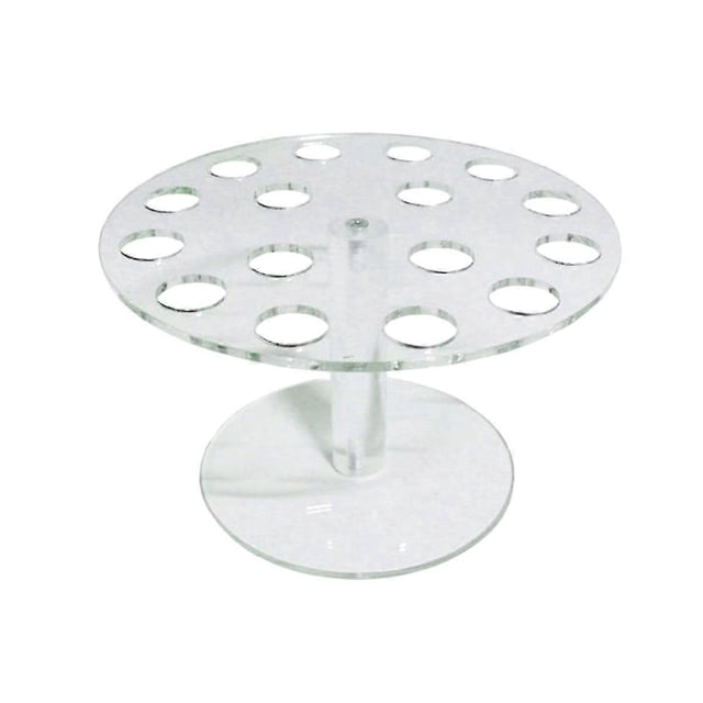 16-Capacity Clear Acrylic Ice Cream Cone Sushi Hand Roll Stand Holder Display Stand for Buffet Wedding Display - 3CM