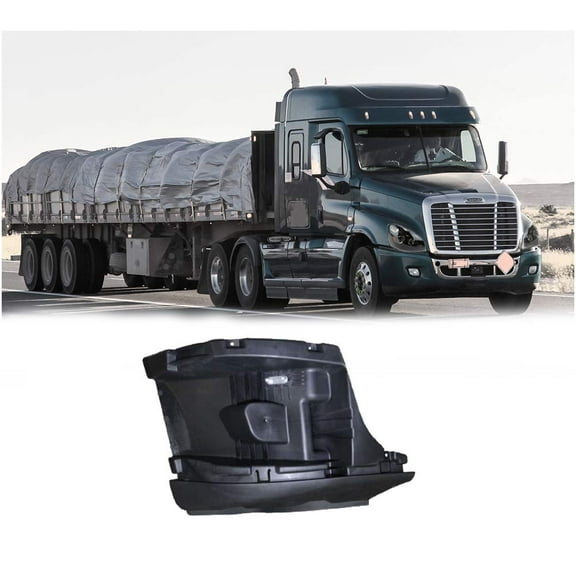 Front Bumper Cover Reinforcement w/o Fog Lamp Hole, Right Passenger Side - Compatible with Freightliner Cascadia (2008-2016) Replaces OEM Z21-28619-001