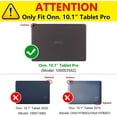thumbnail image 2 of BMOUO Kids Case for Onn 10.1 Pro Tablet 2020 (Model:100003562),Shockproof Light Weight Convertible Handle Stand Kids Case for Onn 10.1 inch Pro Android Tablet 2020 (JUST for Onn 10.1 PRO),Blue, 2 of 8