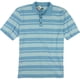 thumbnail image 1 of Alfani - Polo de rugby con rayas horizontales para hombre, azul, grande 2X, 1 of 1