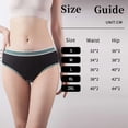 thumbnail image 6 of Sunm Boutique Period Underwear for Women, Extended Leak Protection Quick Absorbing Menstrual Panties, 5-Pack Soft Comfortable, 6 of 6