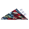 thumbnail image 1 of Reptiles Hamaca Triangular Patrón De Flores De Colores Dragón Barbudo Tumbona Colgante con Ventosas para Animales Pequeños L Negro, 1 of 5