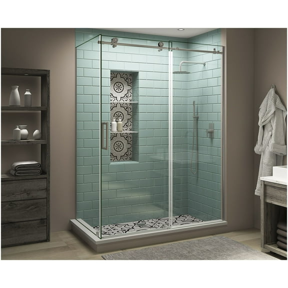Aston Sen984ez.Uc-483880-L Coraline Xl 80" High X 48" Wide X 38" Deep Sliding Frameless