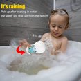 thumbnail image 3 of Juguetes de baño para niños, juguetes de relojería con chorro de agua, juguetes de natación con chorro de agua, juguetes divertidos para niños y niñas, juegos de baño y piscina (dinosaurio azul) ER, 3 of 5