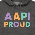 thumbnail image 3 of Instant Message - AAPI Proud - Men's Pullover Hooded Fleece Sweatshirt, 3 of 6