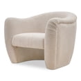 thumbnail image 3 of Moe's Home Collection Domino Accent Chair Fabric Beige, 3 of 8