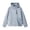 #182Blue, variant on Womens Hopoded Rain Jacket Zip Up Waterproof Windbreaker Raincoats with Pockets Outdoor Trench Coats