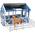 thumbnail image 1 of Breyer 1:12 Scale Freedom Series Deluxe Country Stable with Horse & Wash Stall, 1 of 2