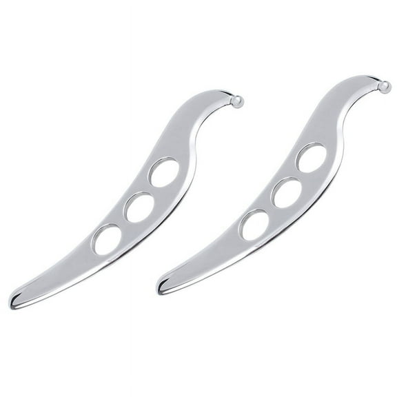 2X Stainless Steel Gua Sha Guasha Plate Massager Tool Scraper
