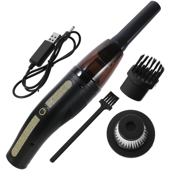 GOOHOCHY 1 Ensemble d'Aspirateur à Main avec Chargeur USB, Aspirateur Portatif Puissant pour Voiture