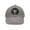 Grey / Black patch, variant on TESLA Dad Hat with Leather Patch (Round)