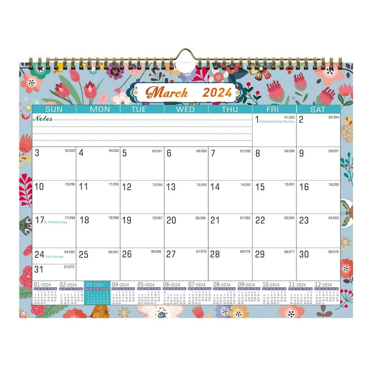 24×17 Desk Calendar 2025