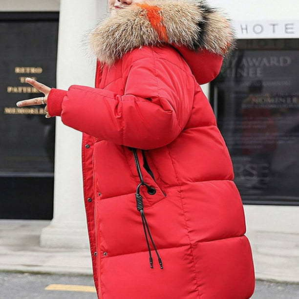 Women s Long Section Loose Thick Cotton Jacket Student Bread
