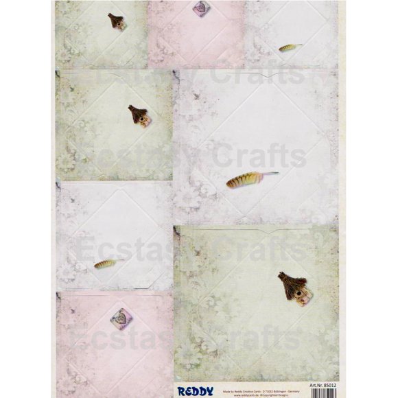 Pre Cut Sheets - Mini  envelopes