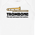thumbnail image 4 of Inktastic Trombone Music Joke Band Boys or Girls Baby Bodysuit, 4 of 5