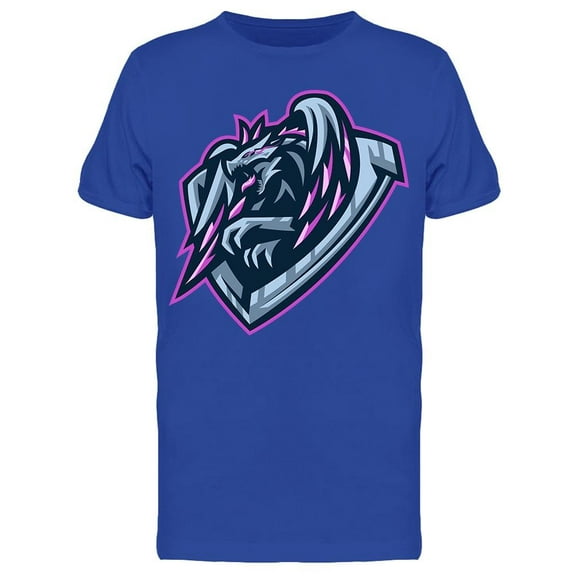 Dragon Purple Shadow Icon Tee Men's -Image by Shutterstock