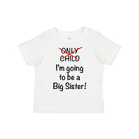 

Inktastic I m Going to Be a Big Sister! Gift Toddler Toddler Girl T-Shirt