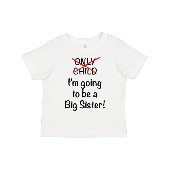 Inktastic I'm Going to Be a Big Sister Girls Toddler T-Shirt