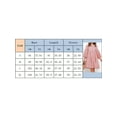 thumbnail image 2 of Cenuakty Women Mini Dress, Long Sleeve Crew Neck Pleated Solid Loose A-line Dress Fall Dress, 2 of 8
