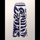 thumbnail image 5 of Conjunto de Dos Piezas Holgado de Otoño para Mujer, con Hombros Descubiertos, Estampado, Larga, Informal, para Salir, Pantalones Anchos Azul M, 5 of 7