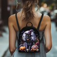 thumbnail image 4 of HELLHERO Black Cat Small Backpack, Adjustable Strap Polyester Mini Backpack for Shopping Travel, Lightweight Mini Polyester Backpacks, 4 of 8
