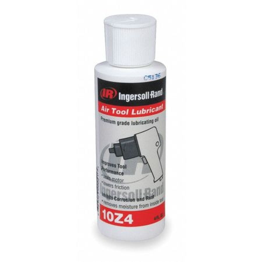 INGERSOLL RAND 10Z4 Air Tool Oil,4oz Bottle,SAE Grade 10W