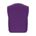 thumbnail image 5 of Women's Loose Fit Yoga Cover-Up, Thin Sleeveless Athletic Top for Summer, Lightweight Layer for Beach, Gym, and Casual Outdoor Wear-Purple, 5 of 7