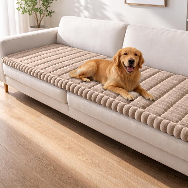Funda de sofá CosofSlip, lavable y antideslizante para sofá de 3 cojines
