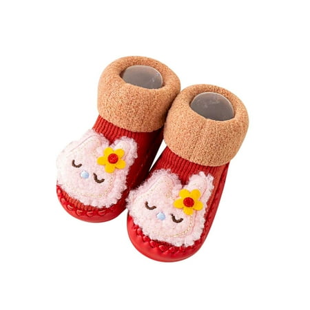 

WZHKSN Baby Girls Infant Red Sports Shoes 12