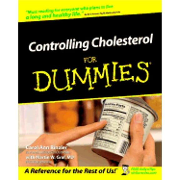 Controlling Cholesterol for Dummies (Paperback) by Carol Ann Rinzler, Martin W Graf