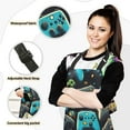 thumbnail image 2 of Gaming Controller 5 Pcs Kitchen Set Heat Resistant Oven Mitts and Non-Slip Pot Holders with Adjustable Cooking Apron, 2 of 6