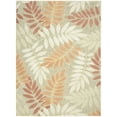 thumbnail image 6 of Nourison Aloha 9' x 12' Sage Rose Modern Rug, 6 of 10