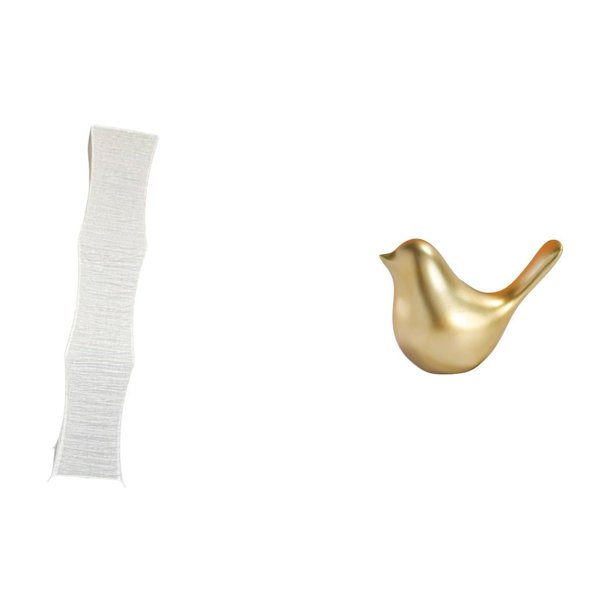 Lámpara De Pie Con Pantalla De Pájaro De Papel Dorado, Decoración Acogedora Para Sala De Estar, Cubierta Para Lámpara De Pie, Adorno Moderno Con Escultura De Animal Para Hogar, Oficina,