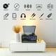 thumbnail image 2 of Tocadiscos de vinilo LoopTone 10 en 1, 3 velocidades, Bluetooth, negro y gris, 2 of 7