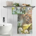 thumbnail image 5 of Funny Cats Bath Towels Set,2 Piece Pure Cotton Ultra Soft High Absorbent Quick Dry Towel Set,1 Bath Towels, 1 Wash Cloths Wash cloth, 5 of 7