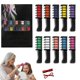 thumbnail image 1 of Set de tizas para el cabello con peine, 10 colores, tinte temporal lavable para el cabello, ideal para fiestas y regalos para niñas., 1 of 5