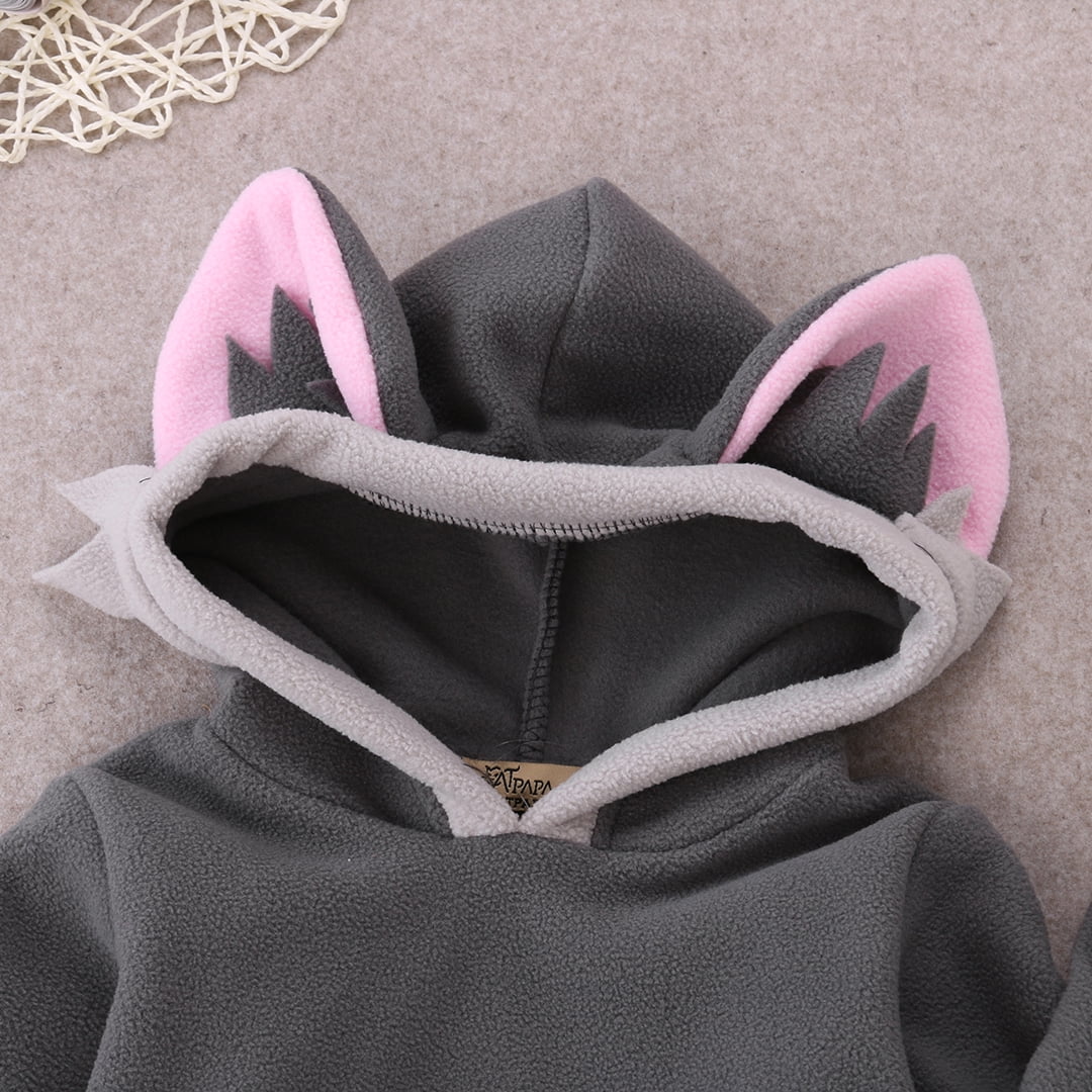 Hoodie with ears sales and tail