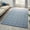 Blue, variant on Luxe Weavers Geometric Non-Slip Brown 5x7 Washable Area Rug, Modern Carpet
