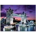 thumbnail image 1 of Bridge Photo Ceramic Tile Mural Kitchen Backsplash Bathroom Shower 404269-S43, 1 of 3